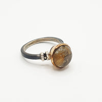 Rutile Quartz Ring